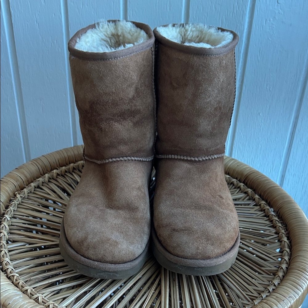 UGG Tan Shearling Boots
